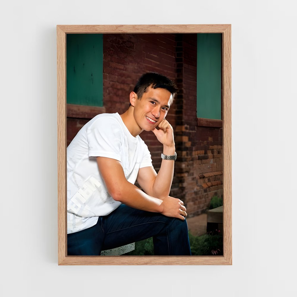 Poster Patrick chan briques – affiche Patinage artistique (vue 4)